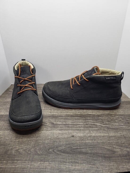 Astral Other - Astral Hemp Chukker Chukka Mens Size 13 Black Sustainable Outdoor Mid Top Boots